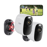 🔥Magnetic Mount Wireless Outdoor Security Camera Dzees G1D (2-Cam)