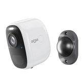 Wireless Outdoor Security Camera 2.5K – No-Drill Magnetic Mount, Night Vision, Smart Alerts, 2-Way Audio Dzees G1