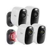 🔥Magnetic Mount Wireless Outdoor Security Camera Dzees G1F (4-Cam)