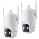 Dzees 2K PTZ Outdoor Security Camera – Wireless, Battery Powered, 360° View, Color Night Vision, 2 - Way Audio, AI Motion Detection Dzees D3D - dzees - cam