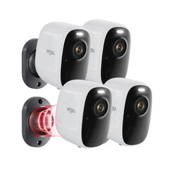 🔥Magnetic Mount Wireless Outdoor Security Camera Dzees G1F (4 - Cam) - dzees - cam