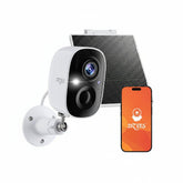 Mini 2K Solar Wireless Outdoor Security Camera – AI Detection, Color Night Vision, Siren Alert, 100% Wire-Free Dzees G6K - dzees-cam