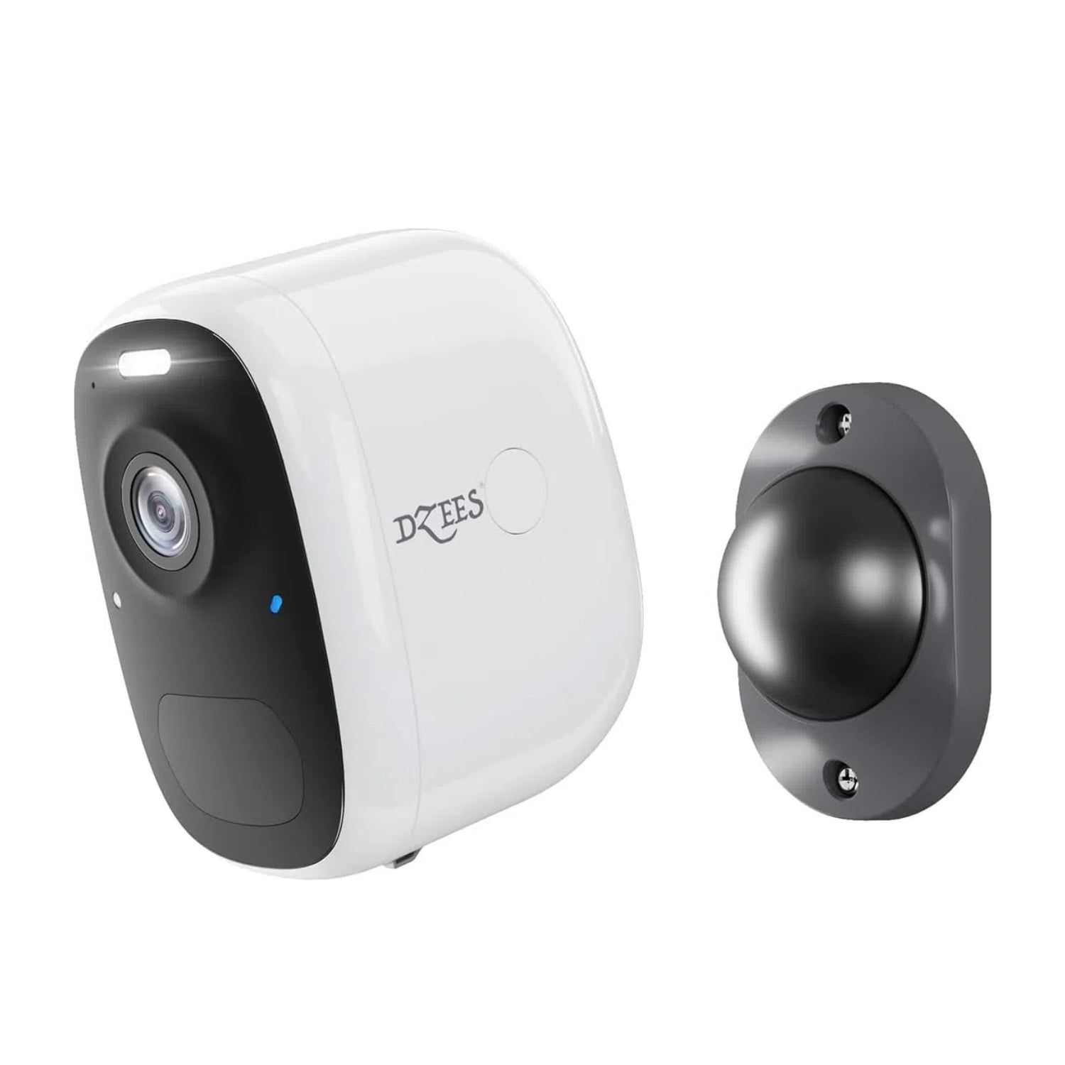 Wireless Outdoor Security Camera 2.5K – No - Drill Magnetic Mount, Night Vision, Smart Alerts, 2 - Way Audio Dzees G1 - dzees - cam