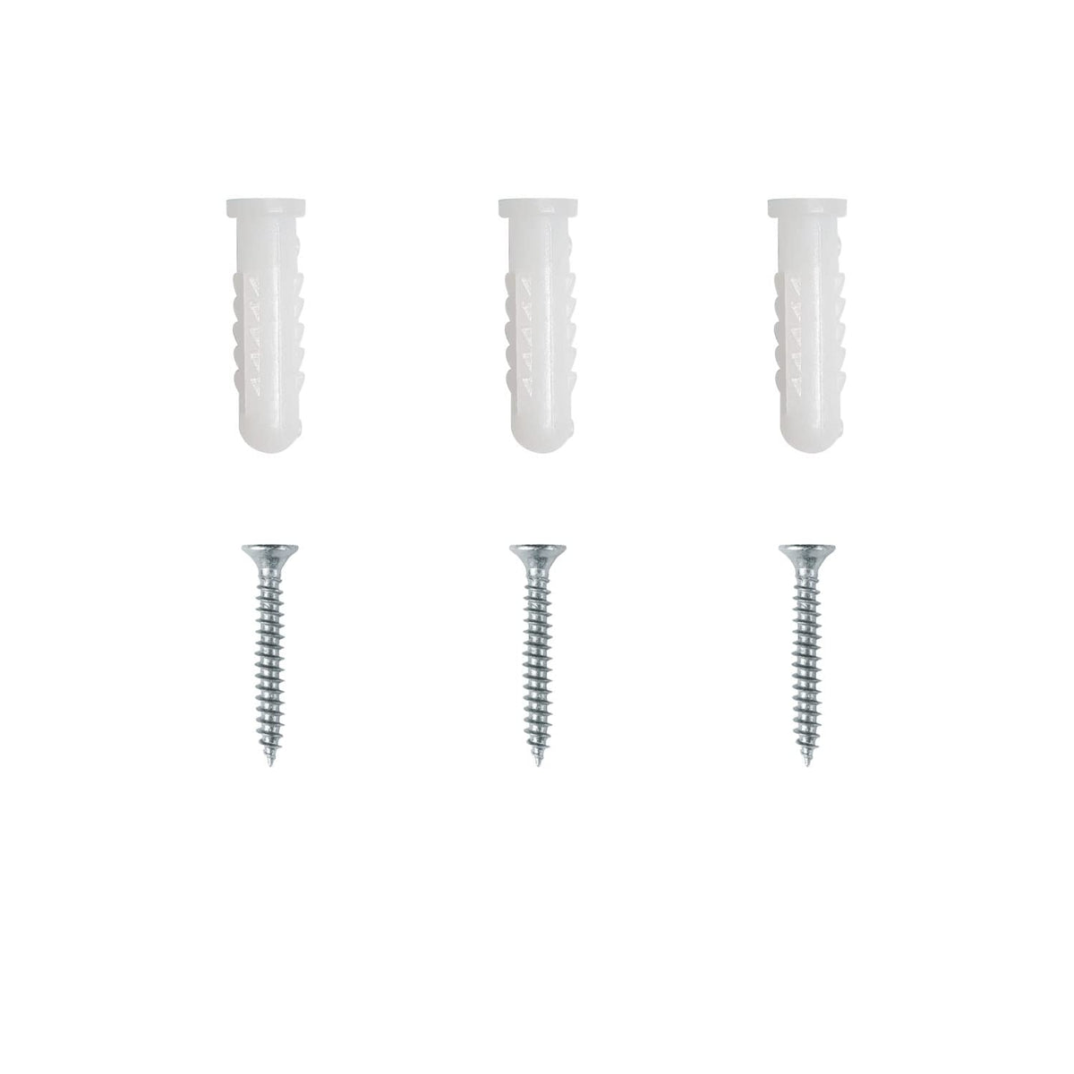 Dzees Drywall Anchor with Wall Screw (Set of 3)