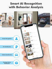 Mini Size 1080P Wireless Battery Powered Security Camera for Indoor Outdoor Home Safety Dzees CG6 - dzees - cam