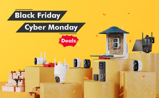 Secure Your Savings: Dzees' Black Friday Deals on Home Wireless Security Cameras