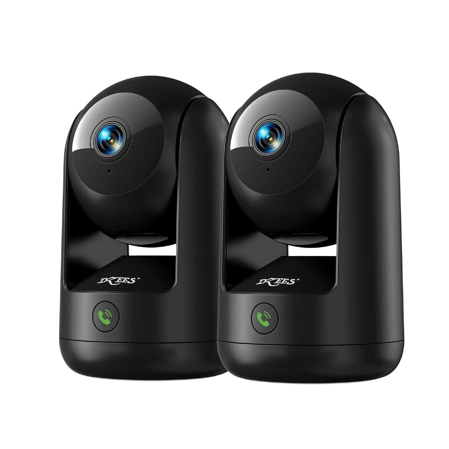 360° 2K Smart Indoor Security Camera – AI Motion Tracking, Night Vision, 2.4G/5G WiFi - Dzees CA49B - dzees - cam