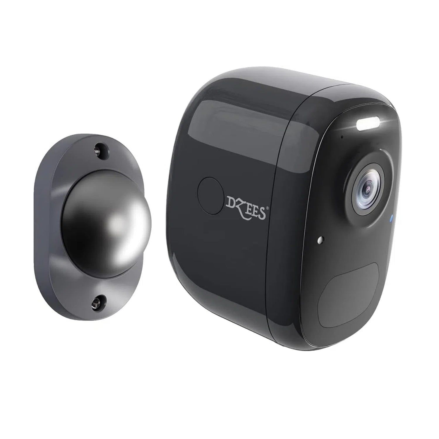 4MP Wireless Outdoor Security Camera – Battery Powered, AI Motion Detection, Color Night Vision, No Wiring Needed - Dzees G1B - dzees - cam