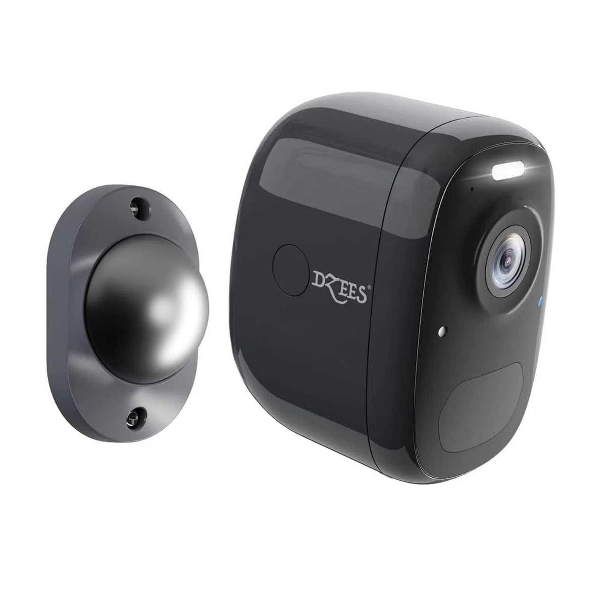 4MP Wireless Outdoor Security Camera – Battery Powered, AI Motion Detection, Color Night Vision, No Wiring Needed - Dzees G1B - dzees - cam