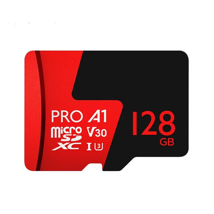 High - Speed Micro SD Card 128GB - 100MB/s Read, 30MB/s Write for 4K Security Camera & Video Recording - Dzees A1 Class Memory Card - dzees - cam